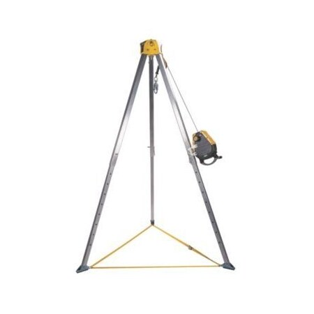 Msa Safety Workman Cse Kit, 50' Workman Rescuer, Stainless Steel Cable, Pulley, Carabiner (Csa Version) 10174589